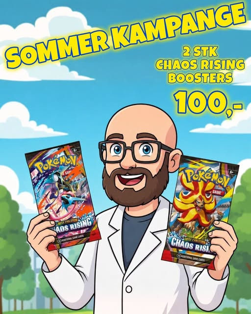 KiDS Coolshop tilbyder 2 Chaos Rising boosters for 100 kr.