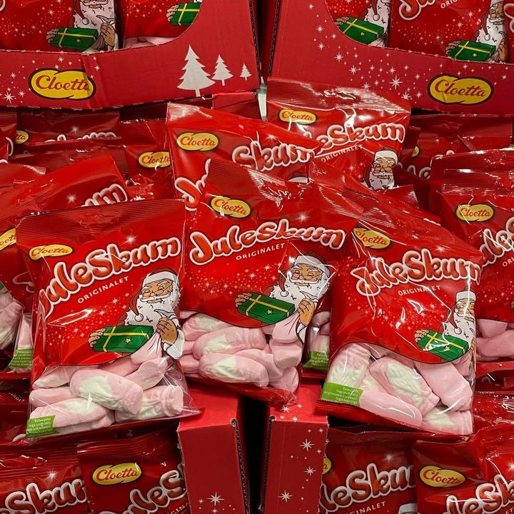 Meny Hjerting tilbyder Cloetta juleskum til en god pris