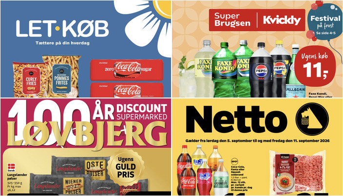 Gode tilbud: Spier vin til 35 kr. og Coca-Cola dåser til kun 3 kr. hos dine lokale butikker