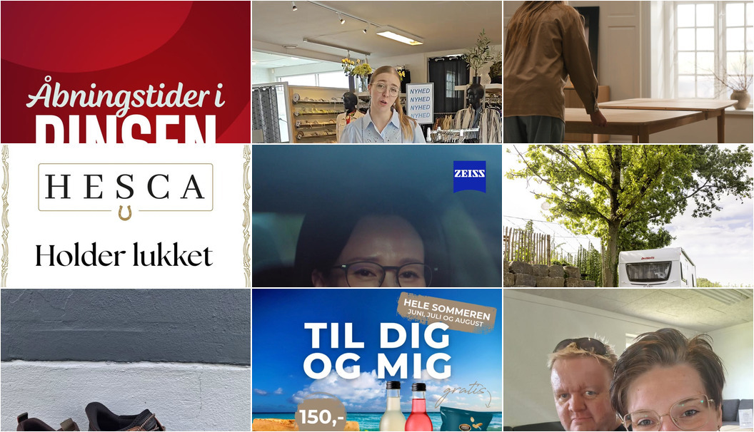 Nyt fra Nyt Syn Brøndum Jeppesen , Hermans Hule Thisted, Møllegårdens Camping og 10 andre