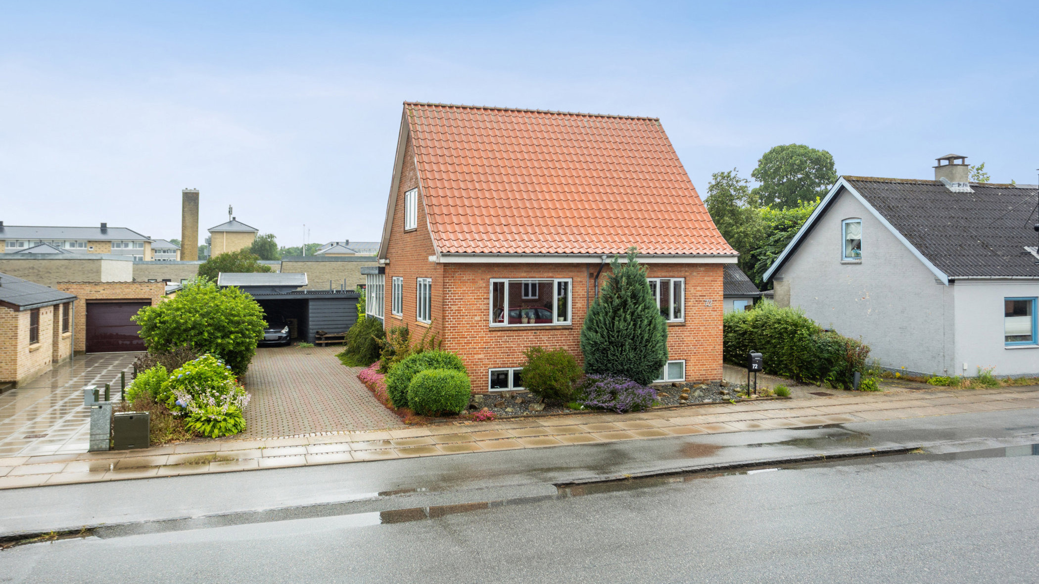 Velholdt villa i Brårup