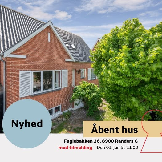 Home Randers & Assentoft inviterer til åbent hus på Fuglebakken 26