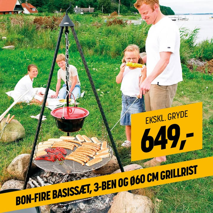 Opgradér bålhyggen med Bon-fire basissæt fra XL Byg Tømmergaarden Hals