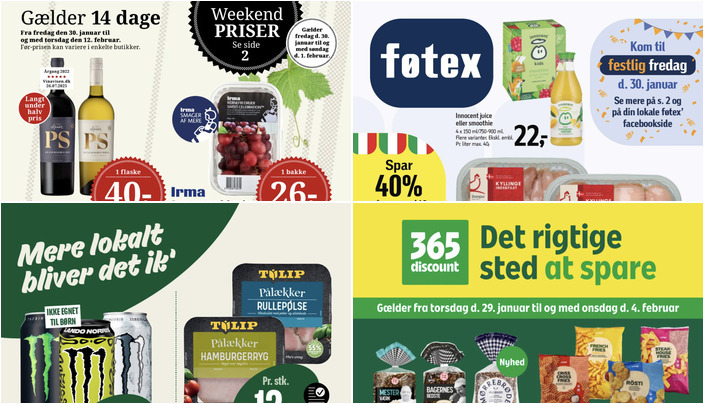 Gode tilbud i Sønderborg: Matilde kakaoskummetmælk til 8 kr. og Monster energidrik til 10 kr.