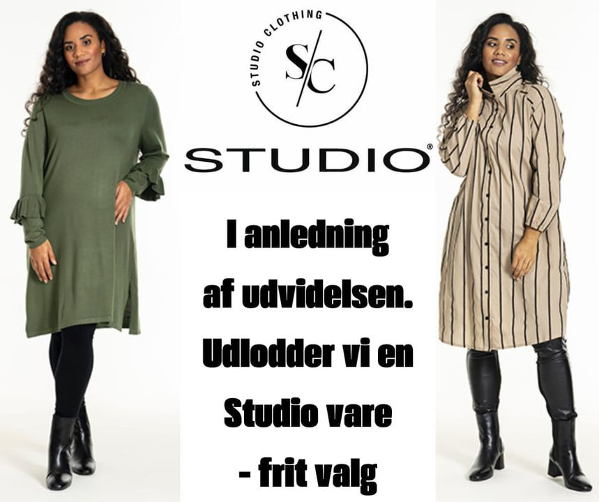 Elins Butik fejrer udvidelse med giveaway af valgfri Studio-vare