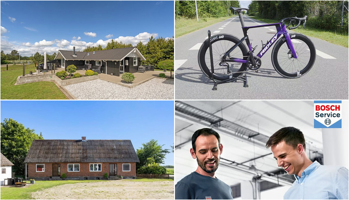 Nyt fra Mæglerhuset Sæby, Nybolig Sæby A/S, Sæby cykler og 1 anden