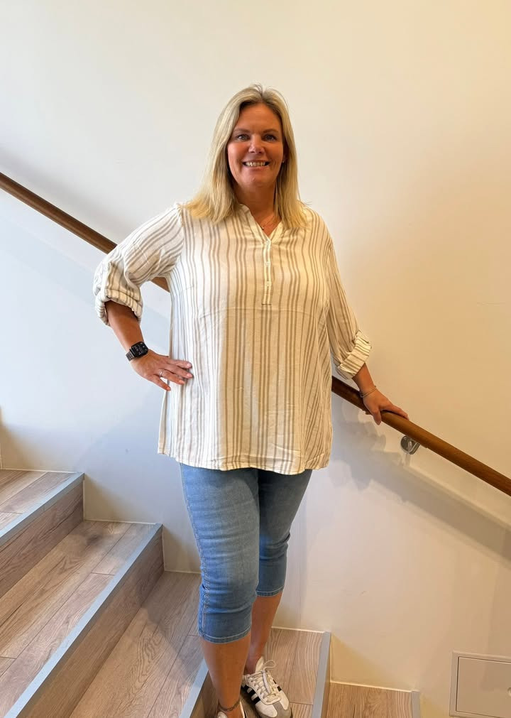 Only Curves præsenterer stilfuld og komfortabel skjorte fra Kaffe Curve