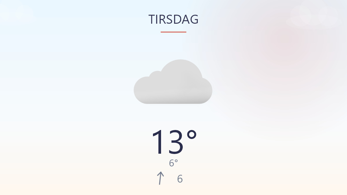 Regnen sætter sit præg på dagen