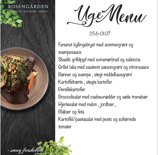 Rosengårdens Gårdbutik præsenterer nye lækkerier til aftensmaden