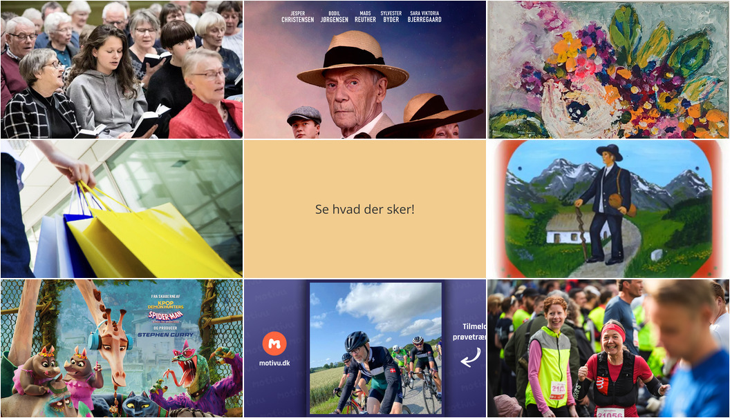 Oplev Næstved i weekenden: Fællessang, film og festlige torvedage