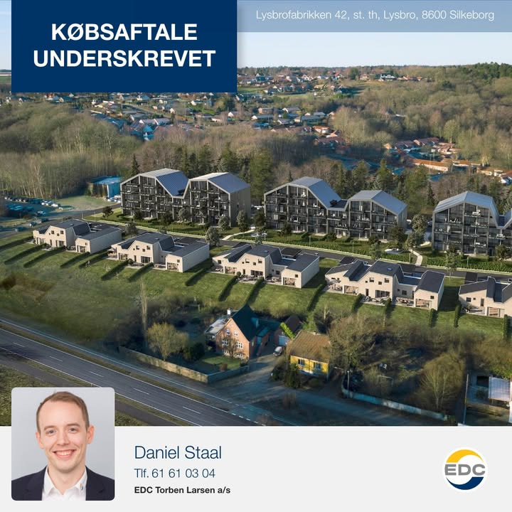 EDC Torben Larsen annoncerer underskrift af købsaftale på Lysbrofabrikken i Silkeborg