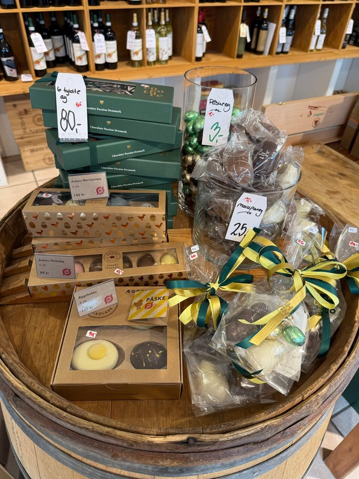 Lahvino Wine & Spirits tilbyder påskechokolade til nedsat pris