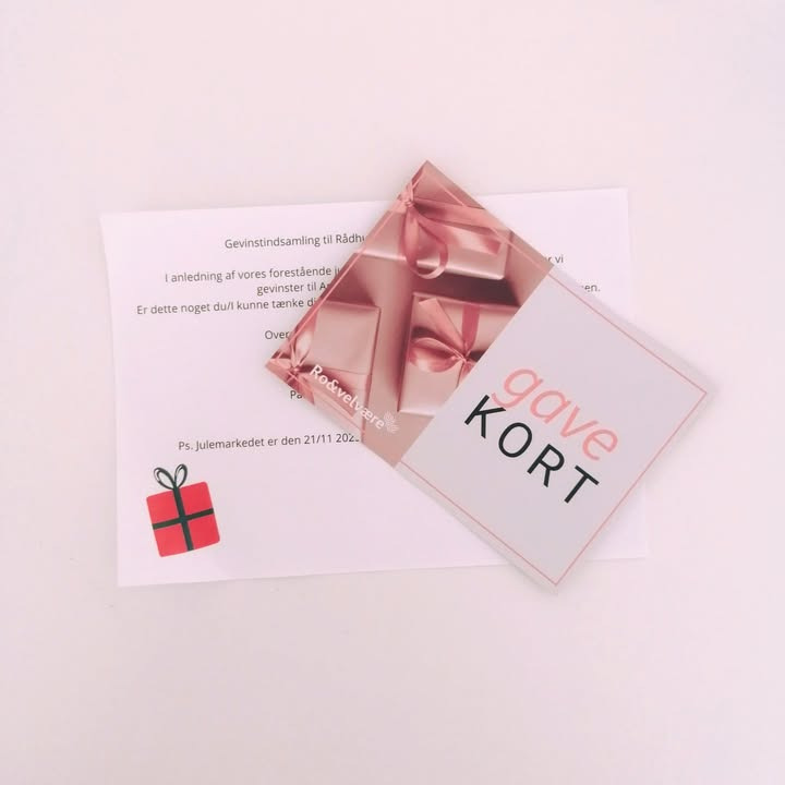 Ro & velvære støtter lokalt julemarked med donation