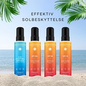 Top Clinic præsenterer Activegold Suncare fra EVAGARDEN til optimal hudpleje under solen