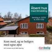 Danbolig Hjørring inviterer til åbent hus i centralt beliggende villa