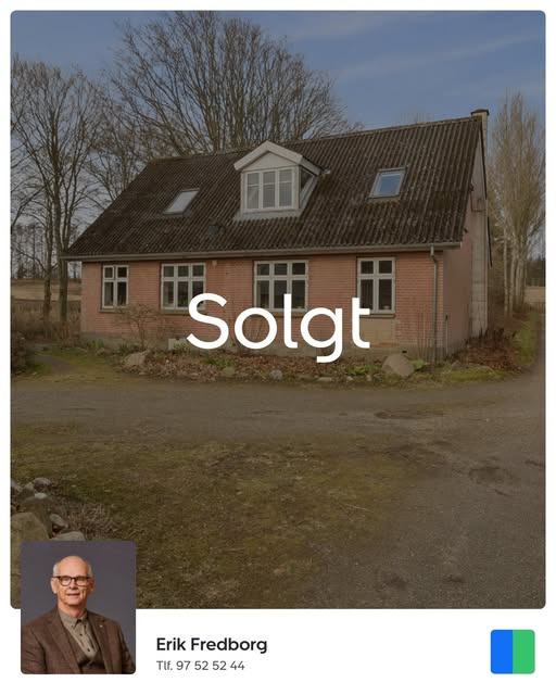 Nybolig Skive I/S har solgt Rolighedsvej 5 i Vroue