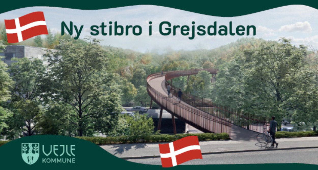 Vi indvier stibroen ved Grejsdalen