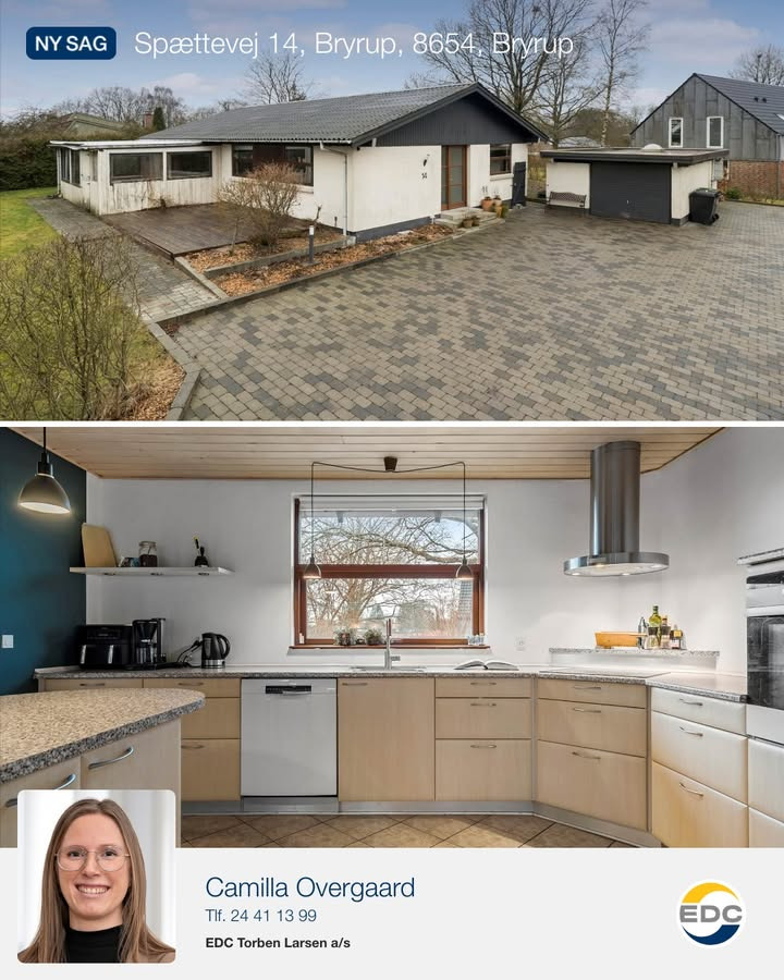 EDC Torben Larsen fremhæver indflytningsklar villa i eftertragtede Bryrup