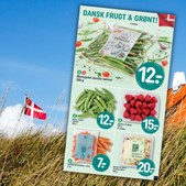 Rema 1000 Viborgvej: Dansk frugt og grønt i sæson til alle lejligheder