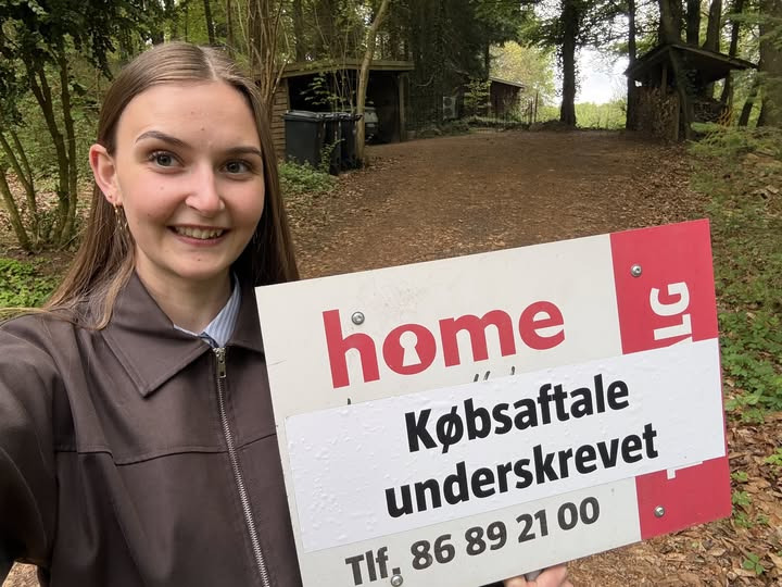 home Skanderborg melder om underskrevet købsaftale på Lyngvej 8 i Ry