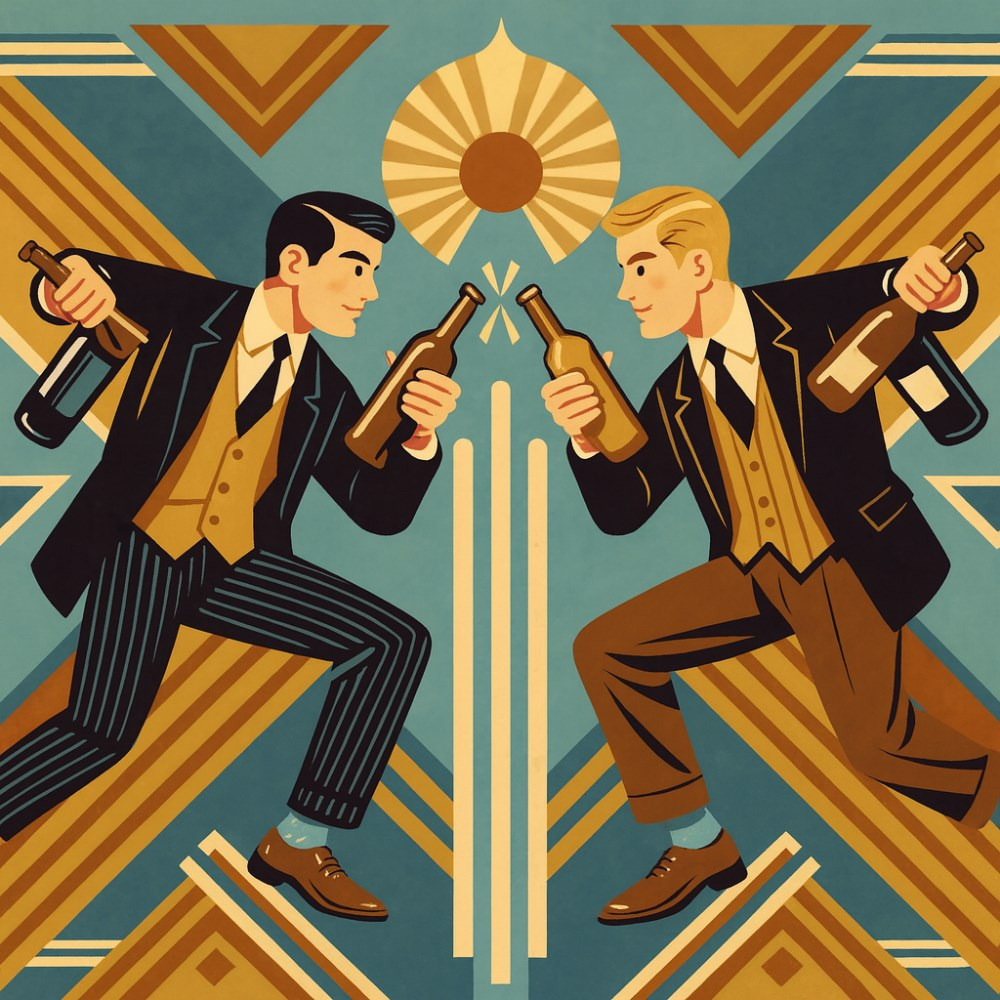 Houmann vs. Jensen: En vinøs aften på Ristorante Fratelli