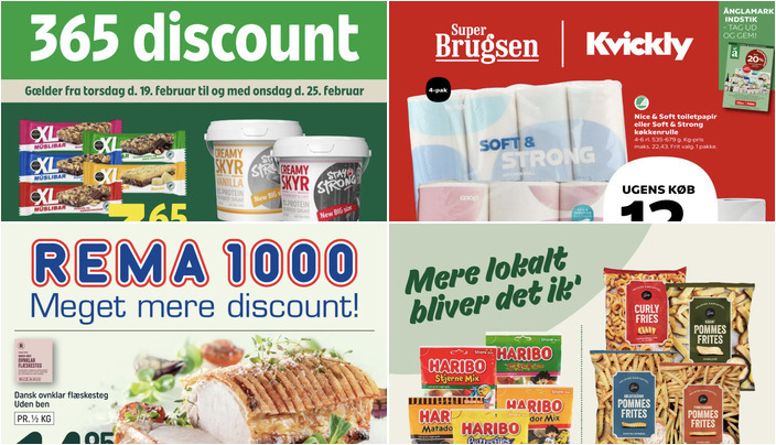 Lokale tilbud: Lurpak smør til kun 12 kr. og Haribo poser for en ti'er