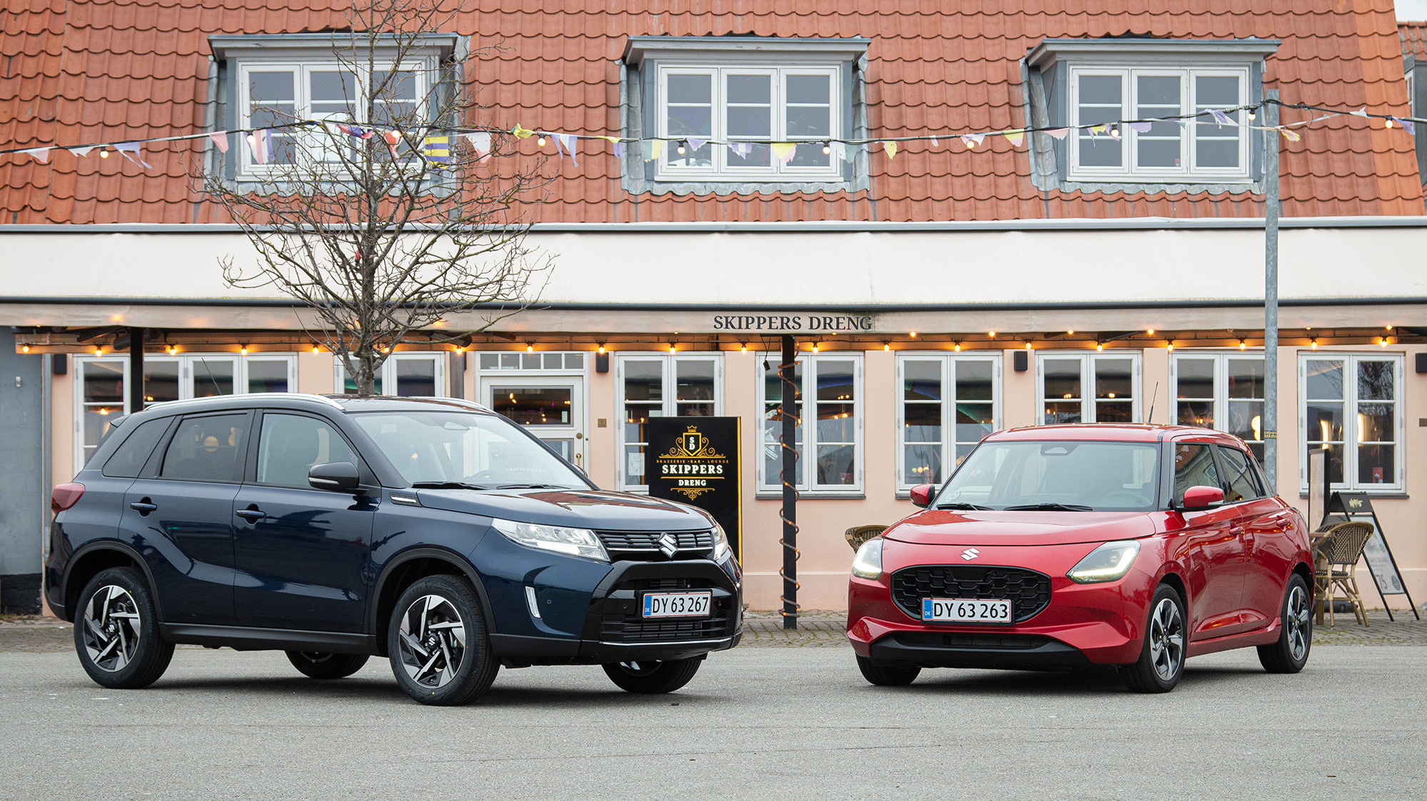 Suzuki Nytårsshow med opgraderet Vitara og et skarpt tilbud på Swift privatleasing