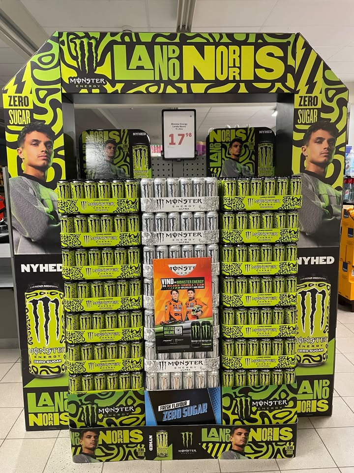 SPAR Nørrebro Hjørring tilbyder Monster drik til kun 10,99 kr. pr. dåse - bestilles via Facebook-kommentar