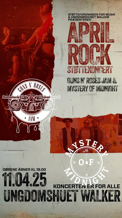 Guns N' Roses Jam i Middelfart: En aften med klassisk rock