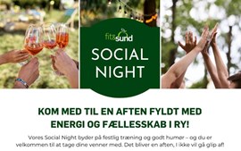 Social Night i Fit&Sund Ry: Træning, grin og god musik