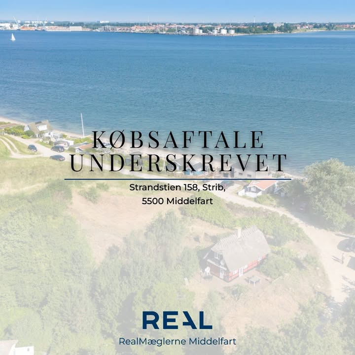RealMæglerne Middelfart sælger ejendom på Strandstien 158 i Strib