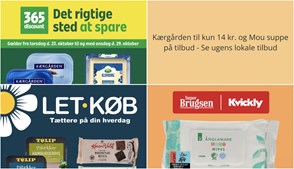 Kærgården til kun 14 kr. og Mou suppe på tilbud - Se ugens lokale tilbud