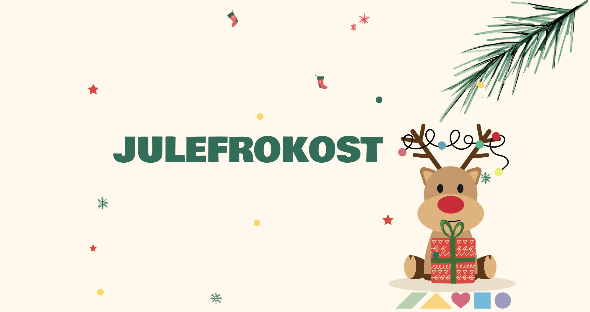 Hyggelig julefrokost i Folkehuset Marselis