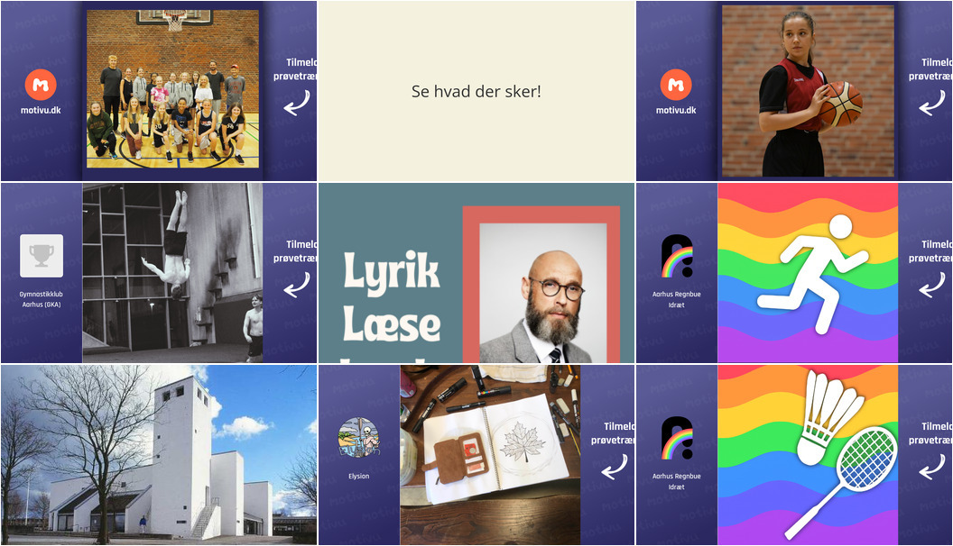 Ugeprogram i Risskov: Fra basketball til kræative projekter og fælleslæsning