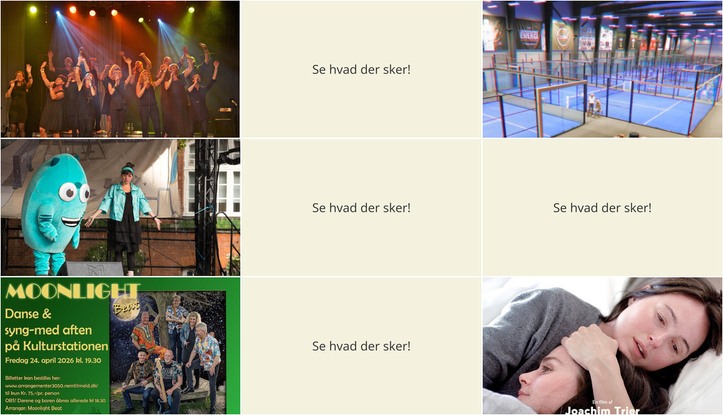 Weekenden i Humlebæk: Sang, Padel, Teater, Dans og Film