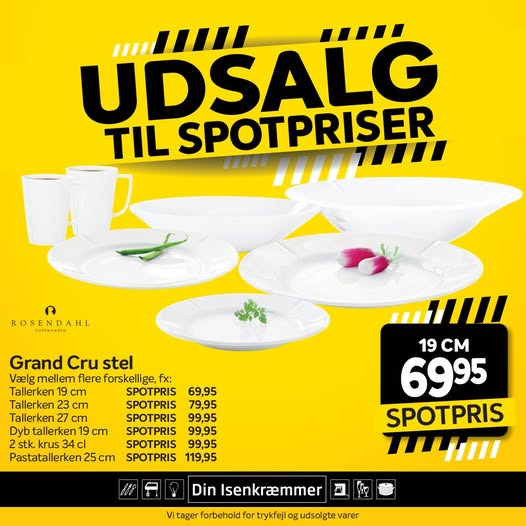 Fredericia Isenkram tilbyder Grand Cru-stel til spotpriser