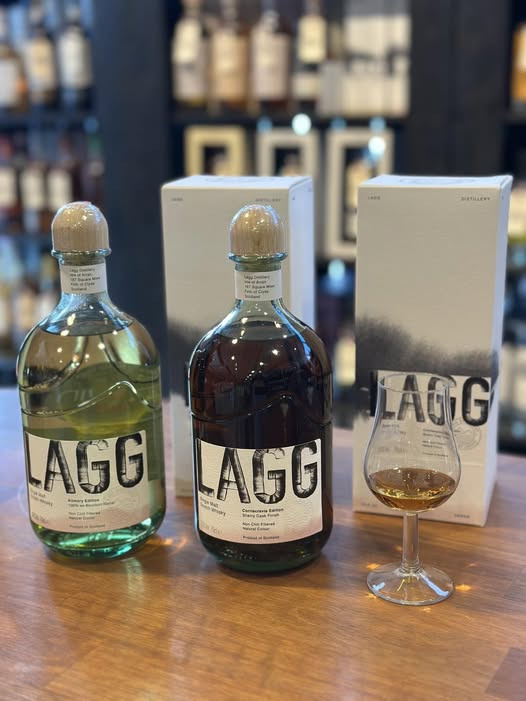 Vin & Vin Hobro præsenterer nye LAGG whiskyudgaver til smagning i denne uge