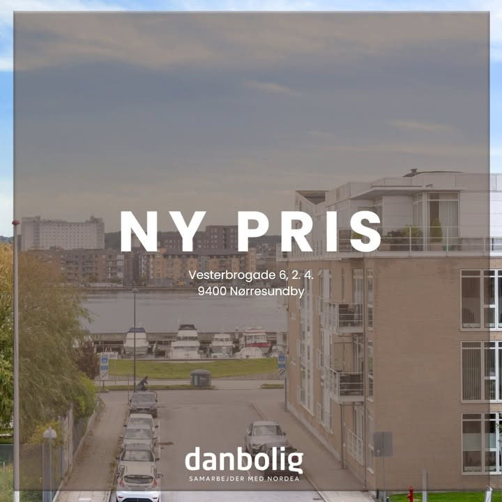 Danbolig Nørresundby sætter ny pris på charmerende andelsbolig med lav boligydelse i Nørresundby