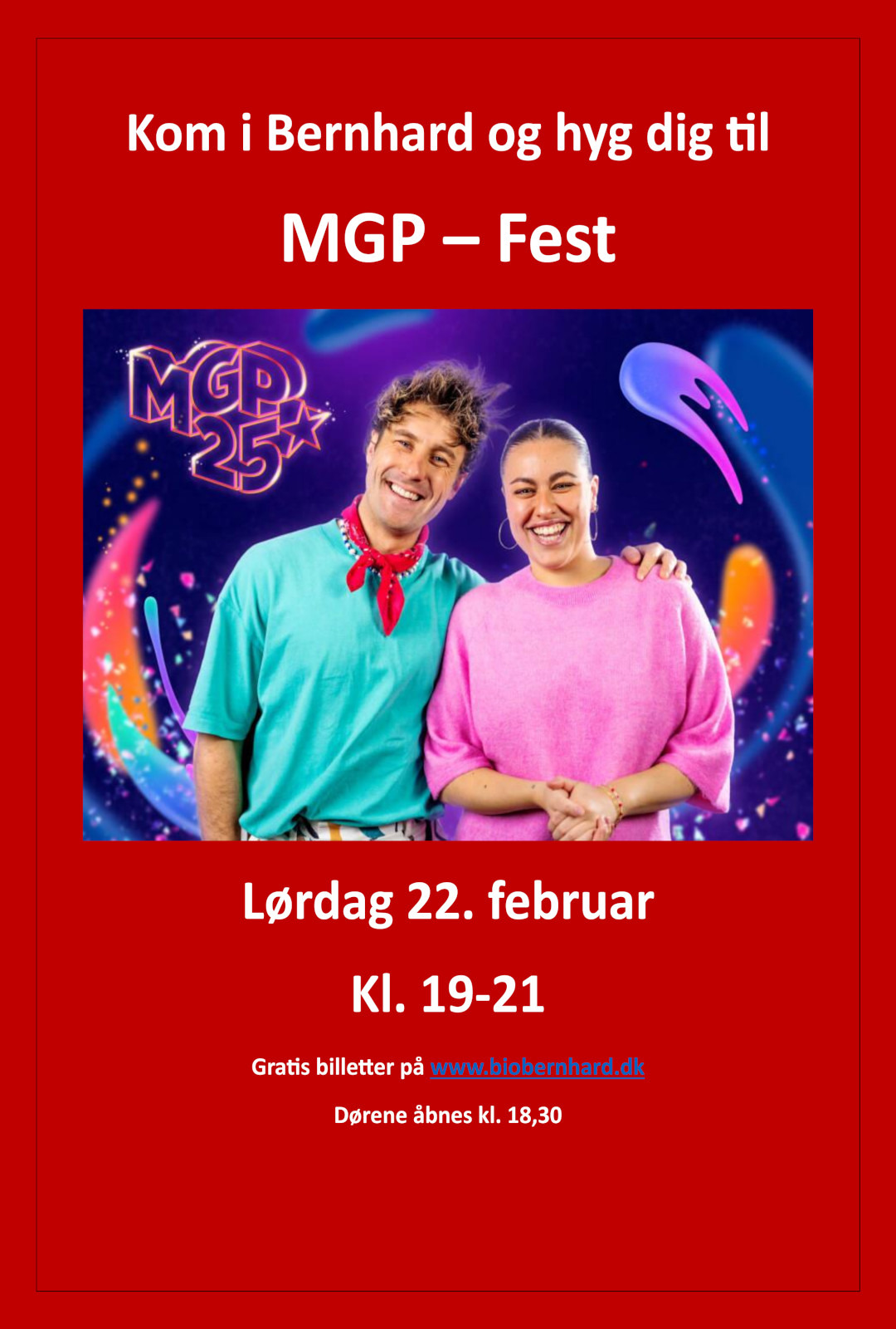 DR's børnenes MGP fejrer 25-års jubilæum i Præstø