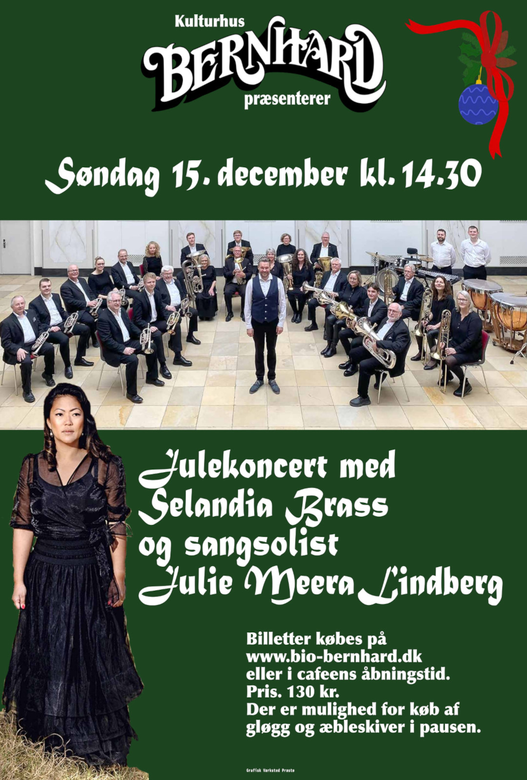 Jubilæumskoncert med Selandia Brass i Præstø