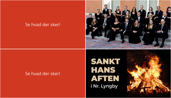 Oplev musikken ved kammerkoret Coro Misto eller hyg dig til Sankt Hans fest – se hvilke begivenheder der venter i Løkken
