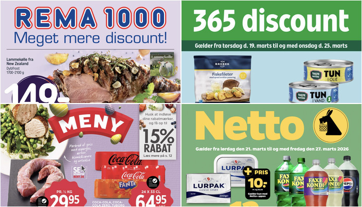 Frossen lammekølle til 169 kr. og Lurpak smør til 10 kr. - lokale tilbud i Rønne