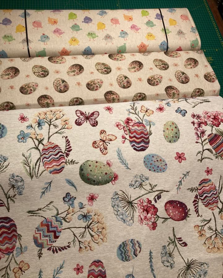 Påskevarer og print hos Art´n´Craft: Stort udvalg af stoffer til særlige priser