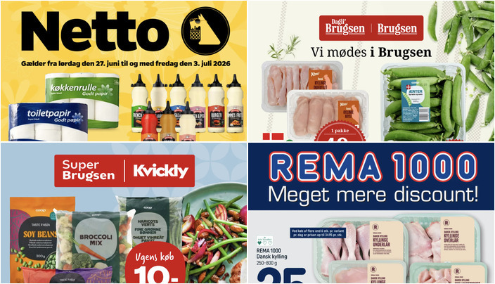 Fuoco vin til kun 35 kr. og Andoni italiensk pizza til 20 kr. - fantastiske tilbud i Aars