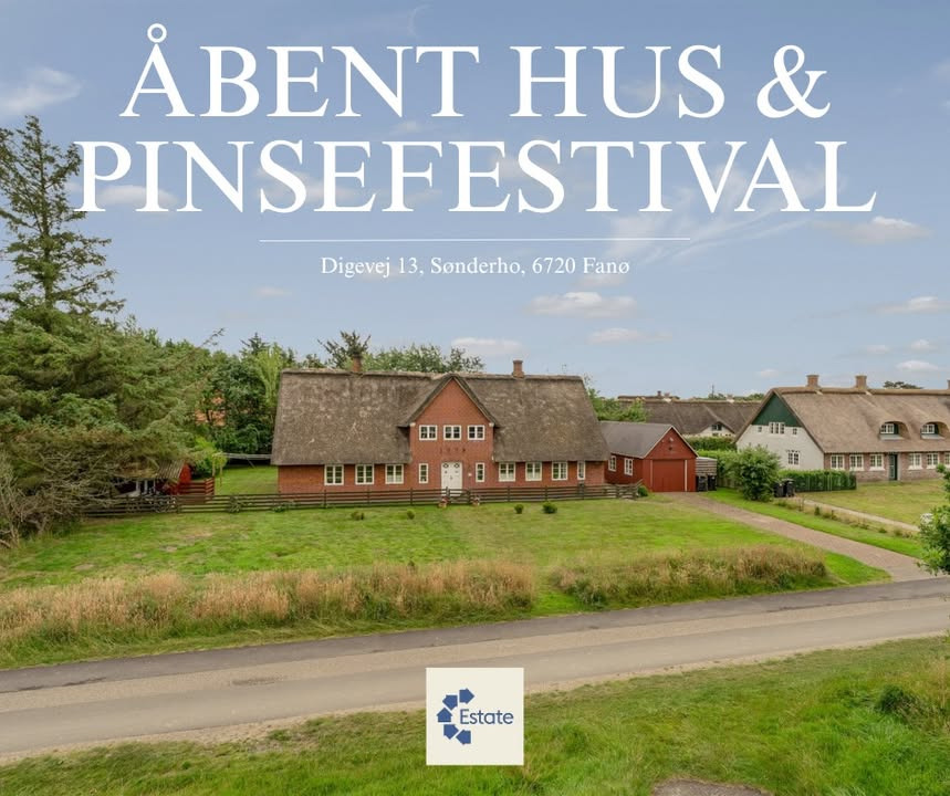 ESTATE Robin Thybo Esbjerg & Varde inviterer til åbent hus på Digevej 13 i Sønderho