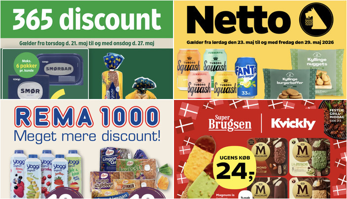 Coop smør til kun 6 kr. og Hugo Boss deodorant til 79 kr. - se de lokale tilbud