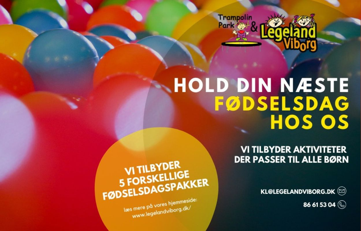 Hold en uforglemmelig børnefødselsdag hos Legeland Viborg