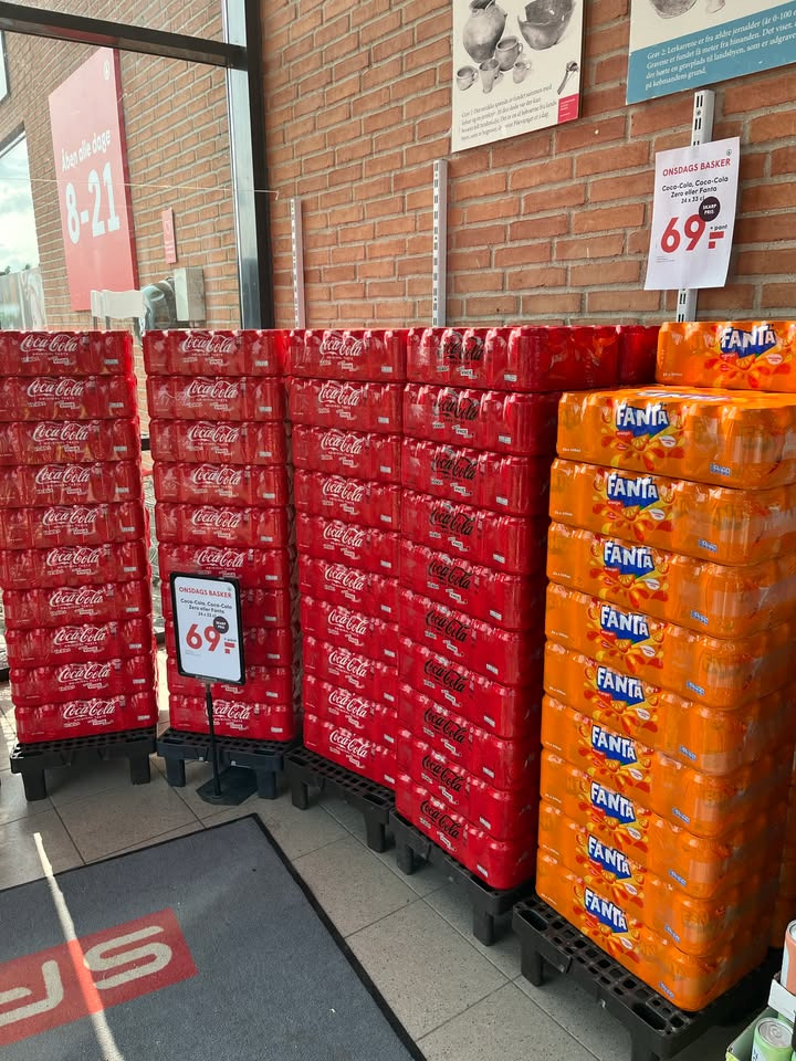 Spar Fårup lancerer onsdags basker med sodavandstilbud