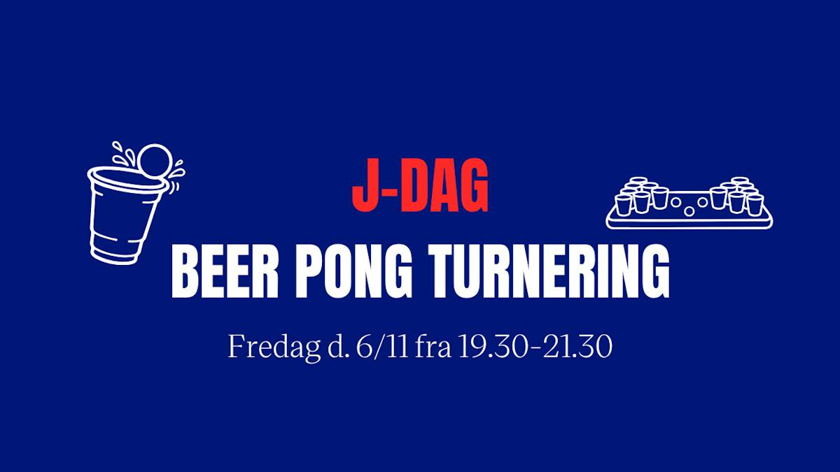 J-dag beerpong turnering i Markedshallen