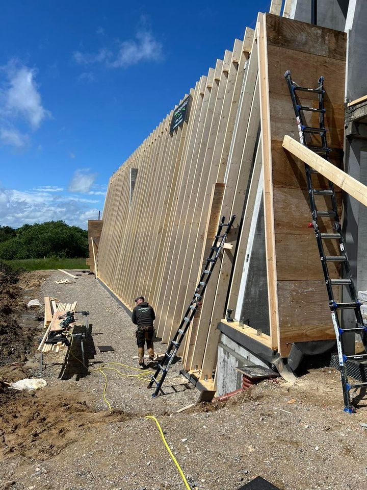 Tømrerfirmaet Brdr. Sand: Spændende projekt i Tilst tager form – vi søger flere tømrersvende